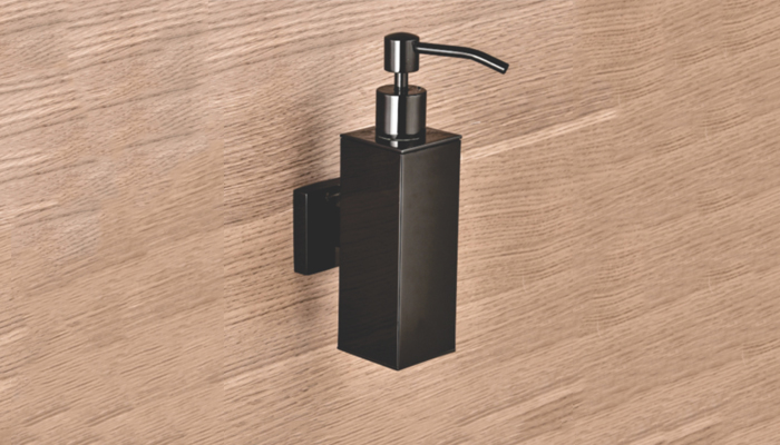 Brass Liquid Soap Dispenser Square