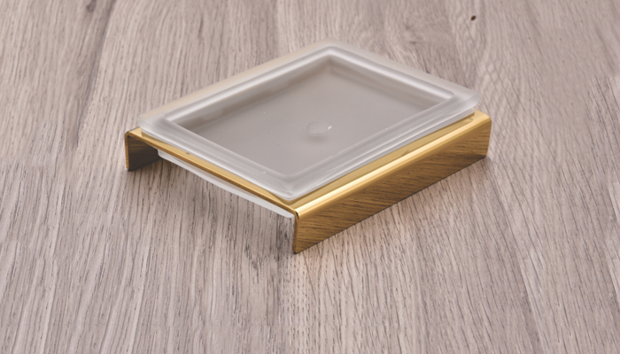 Floor Mounted Glass Soap Dish